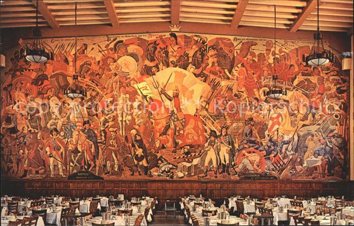 Washington DC The Fifteen Decisive Battles of the World Cadet Dining Hall