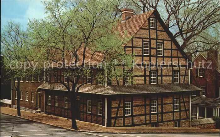 Winston Salem Singele Brothers House Old Salem