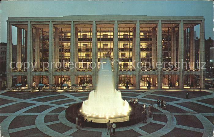 New York City Lincoln Center for Performin Arts Philharmonic Hall