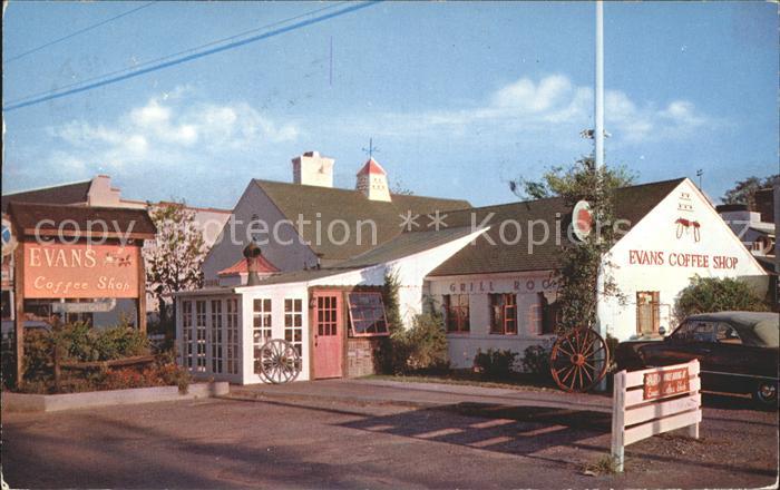 Washington DC Evans Coffee Shop