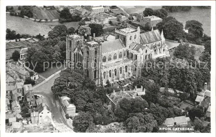 Ripon Minster Fliegeraufnahme Cathedral