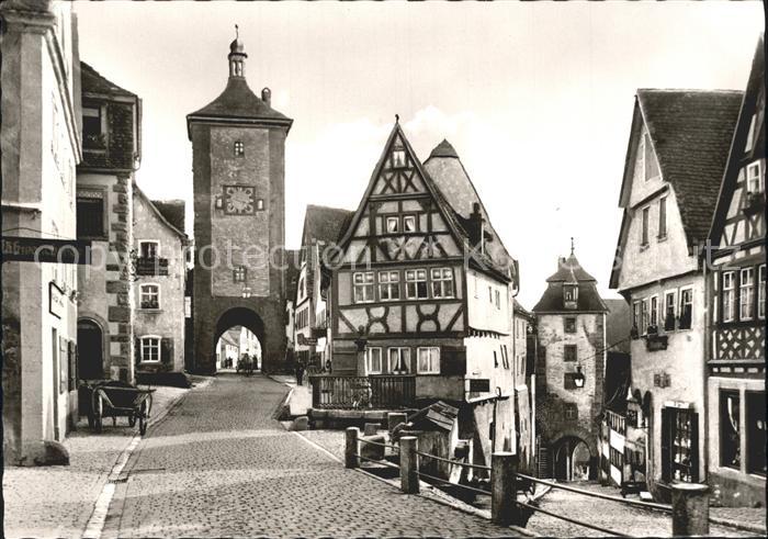 Rothenburg Tauber Ploenlein