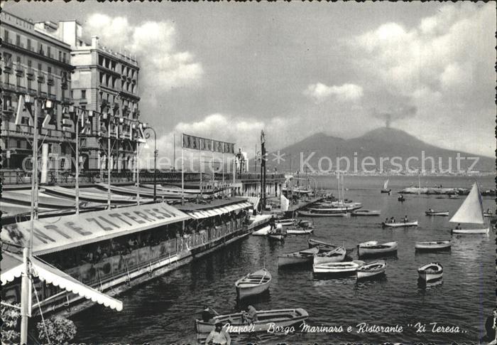 Napoli Neapel Borgo Marinaro Restaurant Zi Teresa