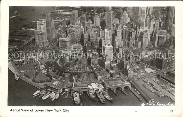 New York City Fliegeraufnahme