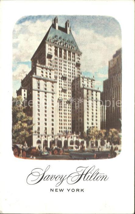 New York City Savoy Hilton