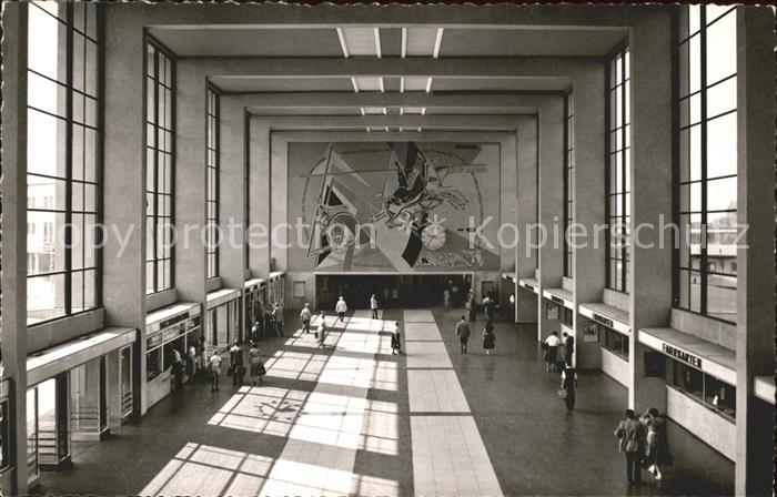 Heidelberg Neckar Neuer Hauptbahnhof Halle