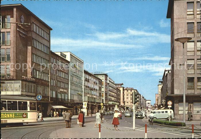 MANNHEIM BW Planken Strassenbahn
