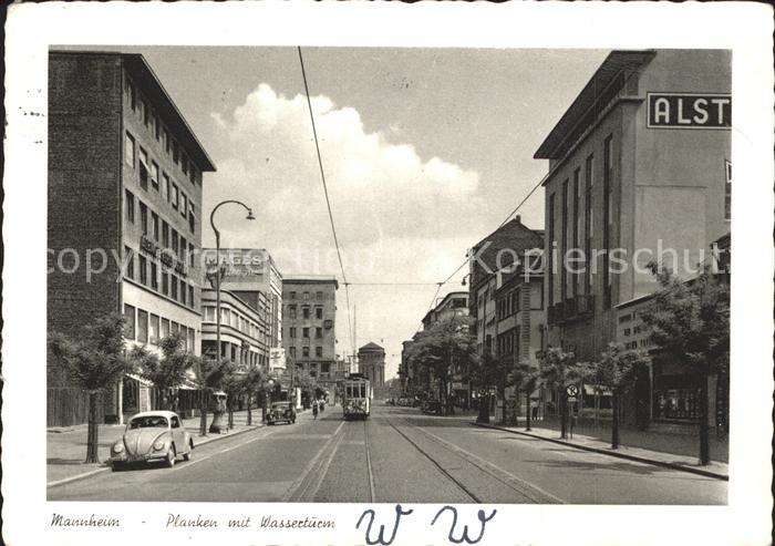 MANNHEIM BW Planken Wasserturm