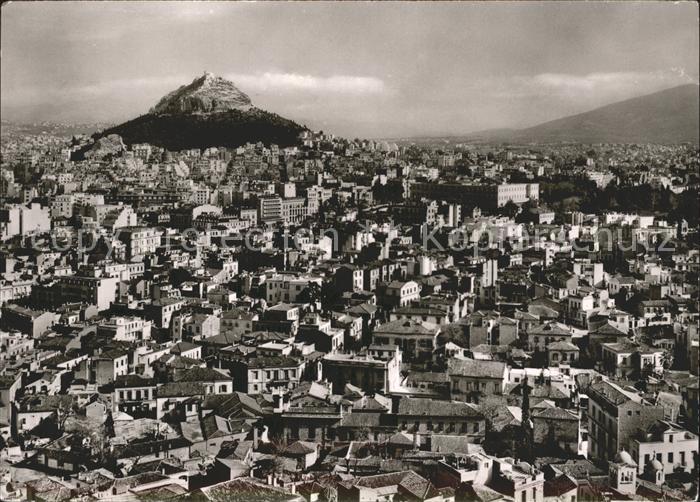 Athenes Athen Lycobettus