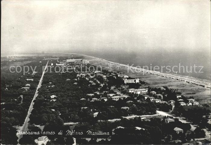 Milano Marittima Fliegeraufnahme