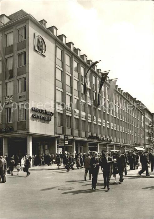 LEIPZIG Sachsen Messehaus Markt
