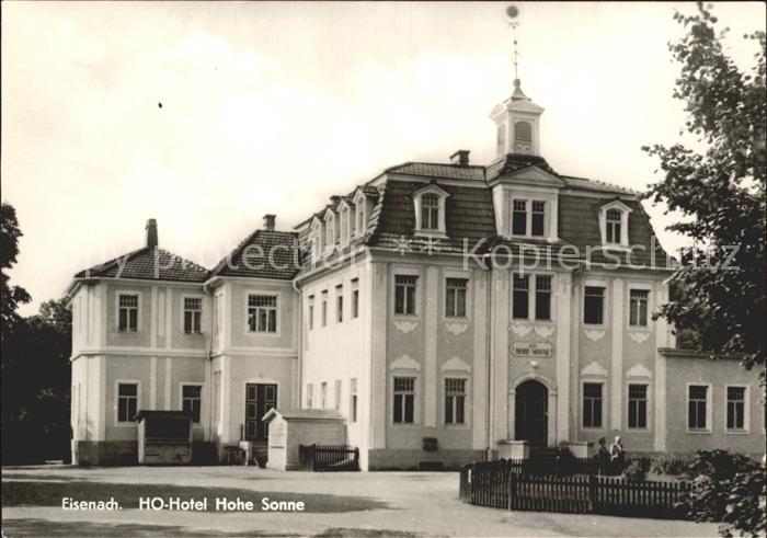 Eisenach Thueringen HO Hotel Hohe Sonne