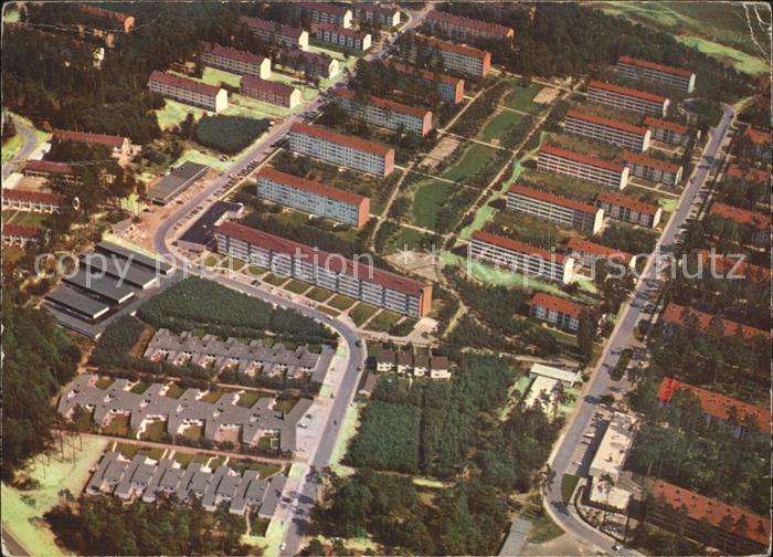 Waldstadt Karlsruhe Fliegeraufnahme