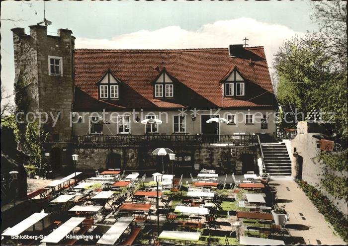 Koenigsberg Bayern Schlossberg Gaststaette