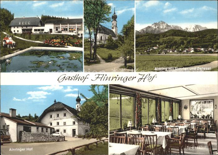 Ainring Gasthof Ainringer Hof Staufen Zwiesel