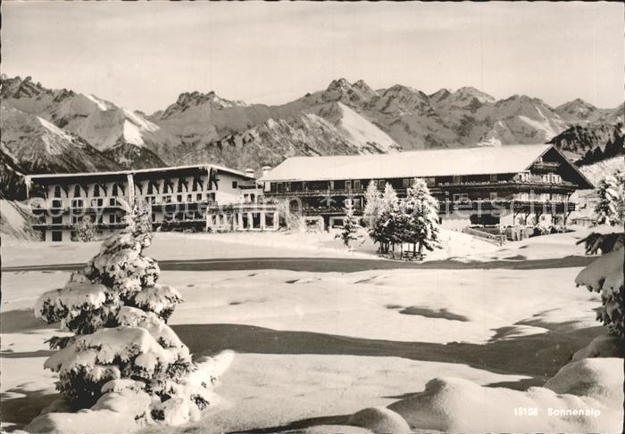 Sonthofen Oberallgaeu Sonnenalp