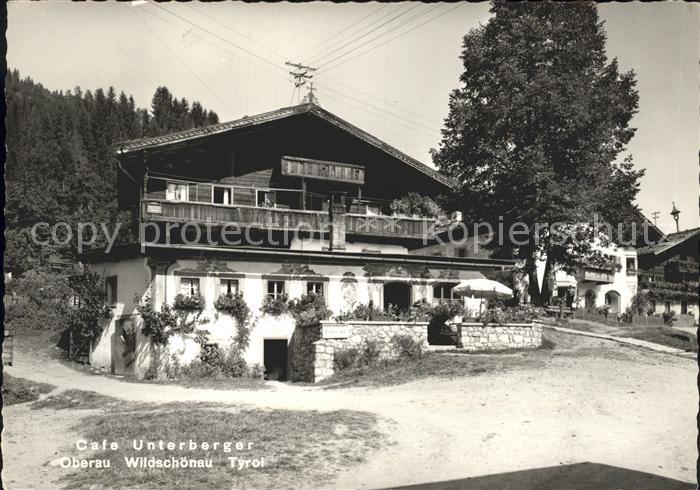 Oberau Tirol Cafe Unterberger