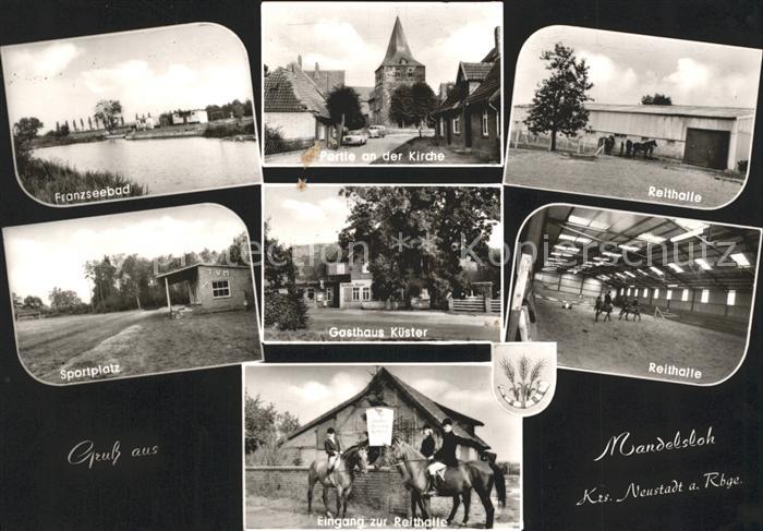 Mandelsloh Kirche Reithalle Gasthaus Kuester