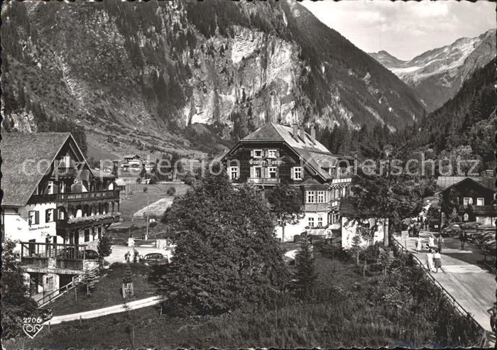 Badgastein Gaststaette Gruener Baum