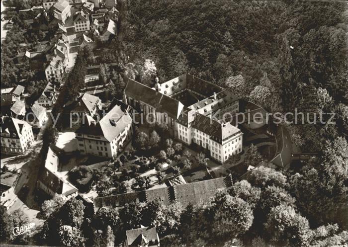 BADEN-BADEN BW Abtei Lichtenthal Fliegeraufnahme