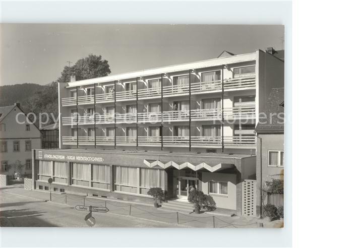 Leutenberg Thueringen FDGB Erholungsheim Katja Niederkirchner