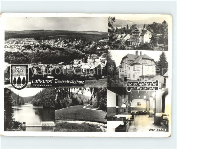 Tambach-Dietharz Haus Waldheim Waldcafe Stauweiher