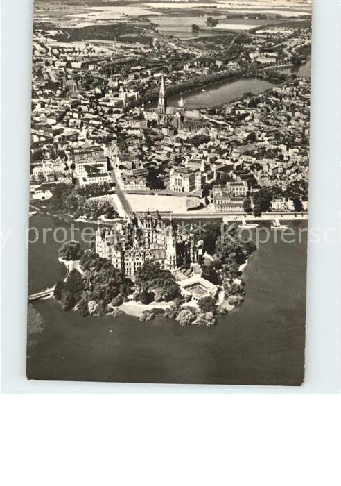 Schwerin Mecklenburg Fliegeraufnahme