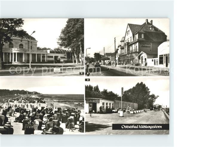 Kuehlungsborn Ostseebad Meerwasserschwimmhalle Maxim Gorki Strasse Strandpromena