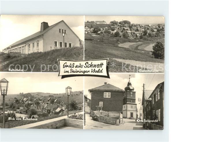 Schnett Kulturhaus Orts Teilansicht