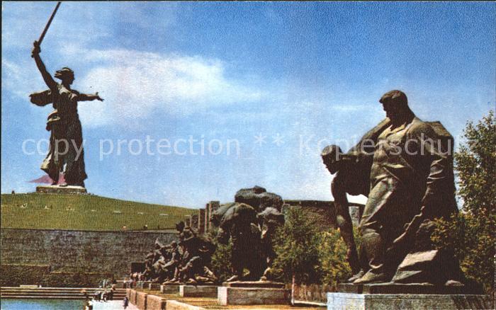Wolgograd Mutter Heimat ruft
