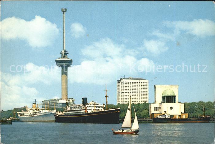 Rotterdam Platforms Space Tower Stuufbrug Passerelle Schiffsbruecke