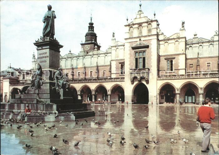 Krakow Krakau Pomnik Adama Mickiewicza