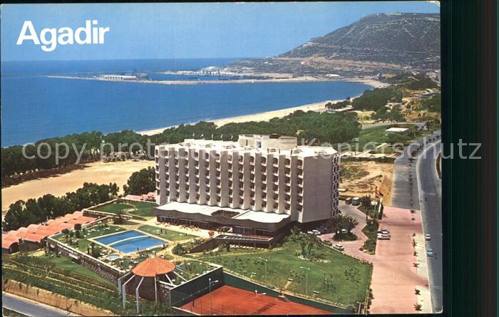 Agadir Fliegeraufnahme Hotel Atlas