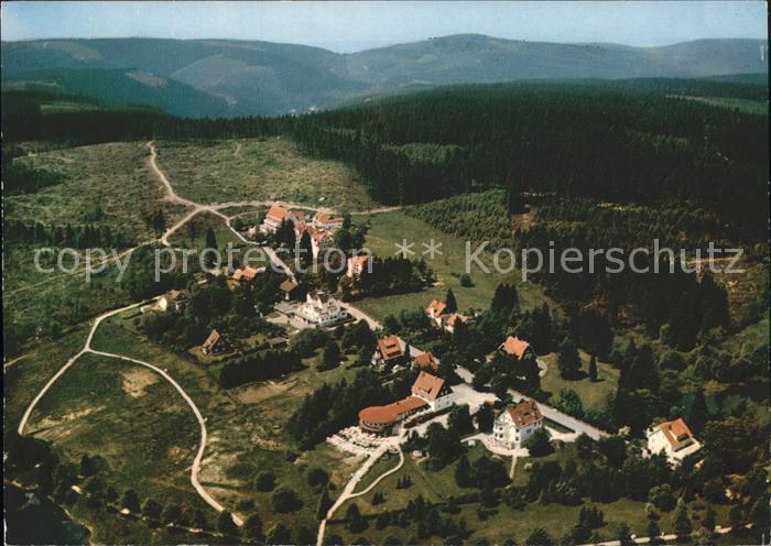 Hahnenklee-Bockswiese Harz Fliegeraufnahme