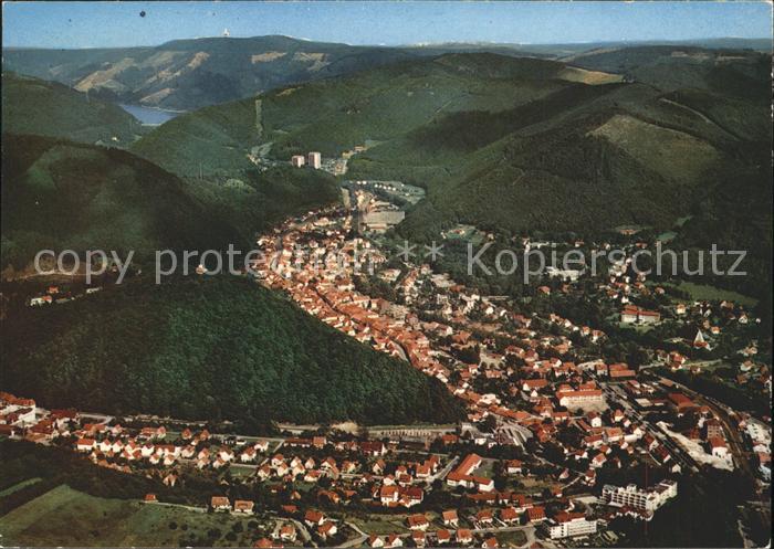 Bad Lauterberg Fliegeraufnahme Odertalsperre