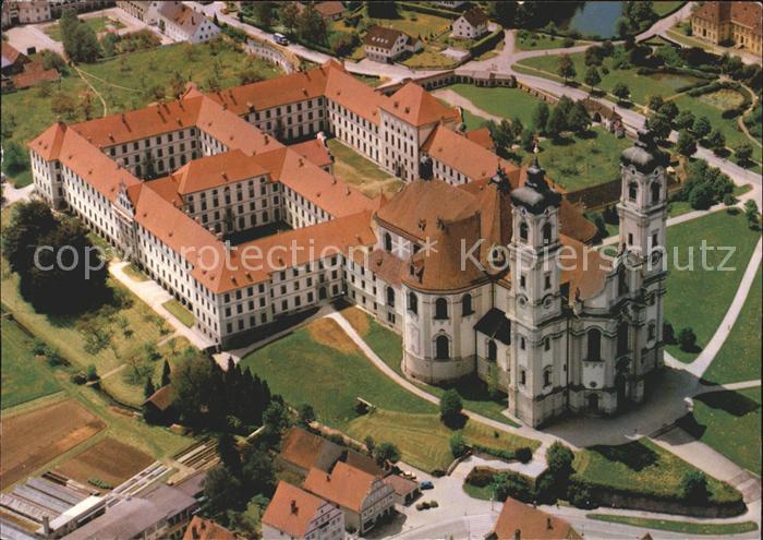 Ottobeuren Benediktinerabtei Fliegeraufnahme