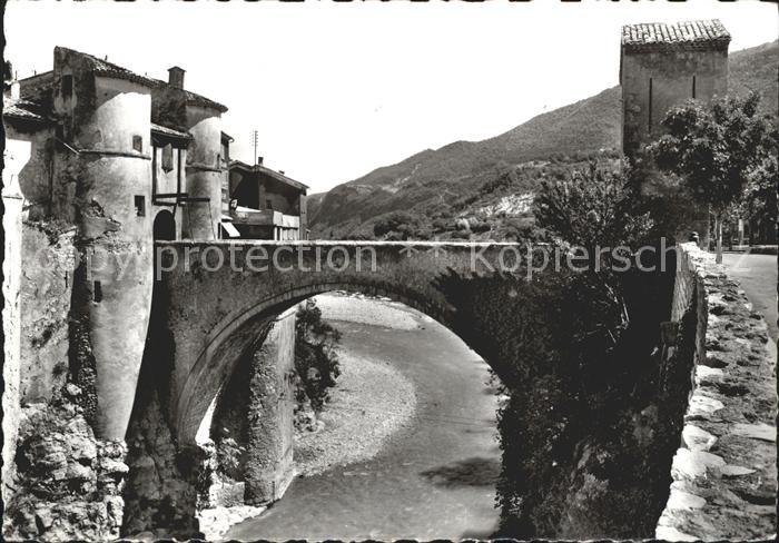 Entrevaux Porte Fortifiee Var