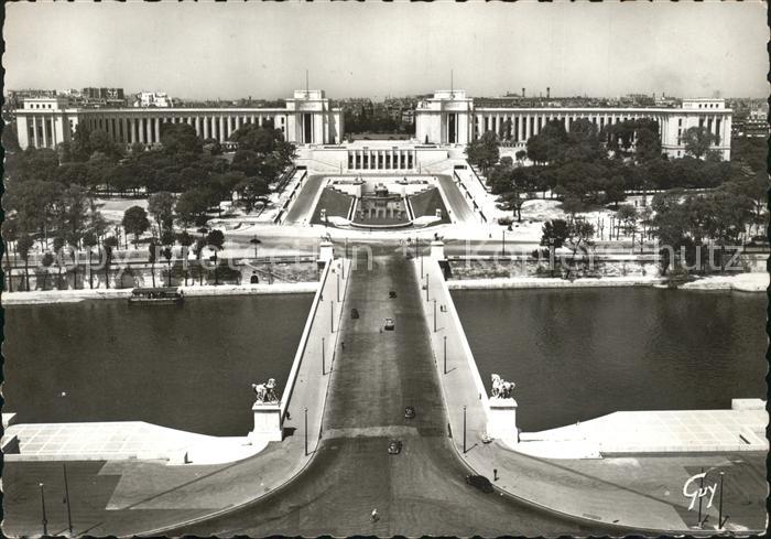 Paris Merveilles Pont Jardins Trocadero