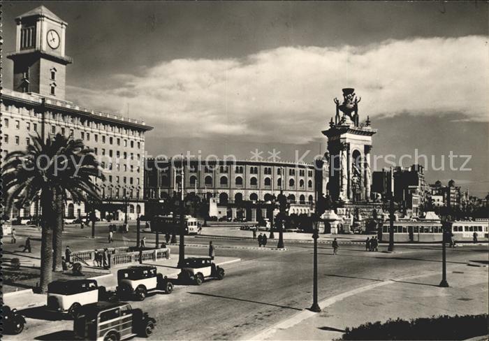 Barcelona Cataluna Plaza Espana