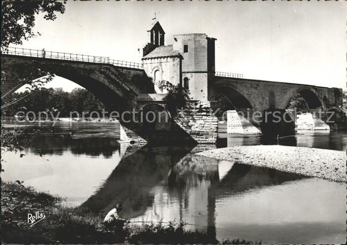 Avignon Vaucluse Pont St Benezet Chapelle St Nicolas