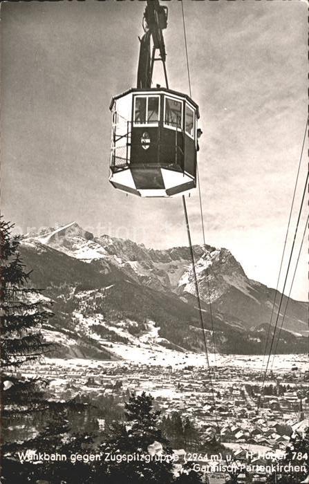 Seilbahn Wankbahn Zugspitzgruppe Garmisch-Partenkirchen