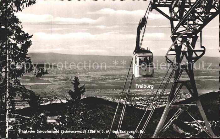 Seilbahn Schauinsland Schwarzwald Freiburg im Breisgau