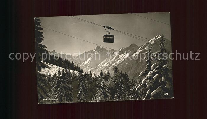 Seilbahn Nebelhorn Oberstdorf