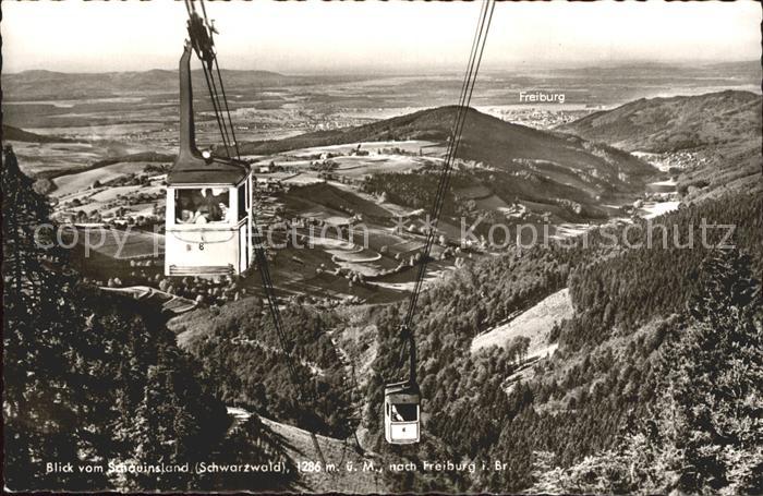 Seilbahn Schauinsland Schwarzwald