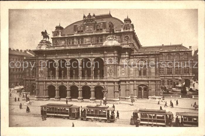 Strassenbahn Staatsoper Wien I.