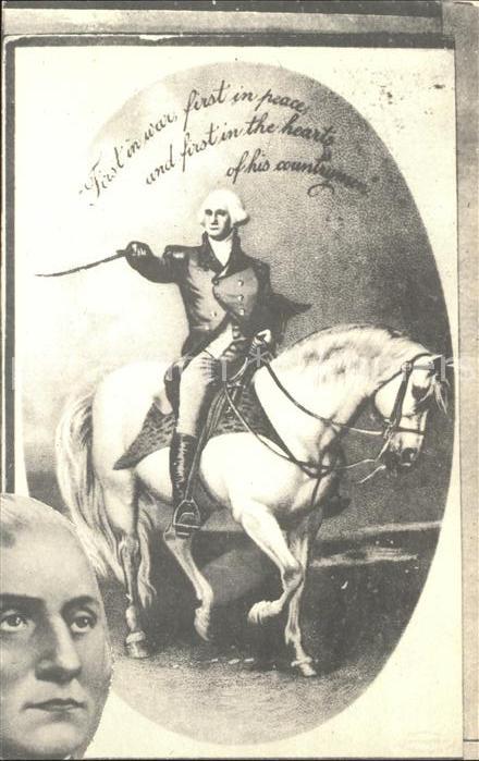 Politiker George Washington Pferd