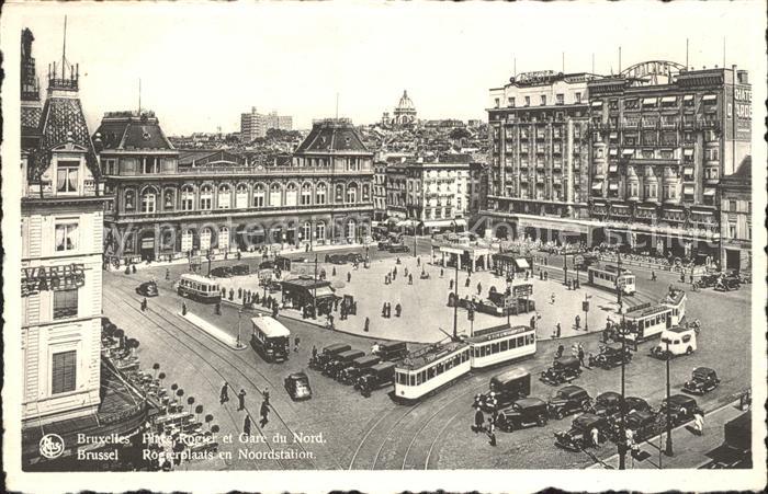 Strassenbahn Bruxelles Place Rogier Gare du Nord