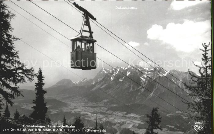 Seilbahn Schladminger-Tauern Haus Krummholzhuette