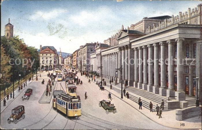 Strassenbahn Stuttgart Koenigsbau Koenigstrasse