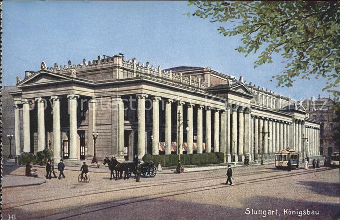 Strassenbahn Stuttgart Koenigsbau